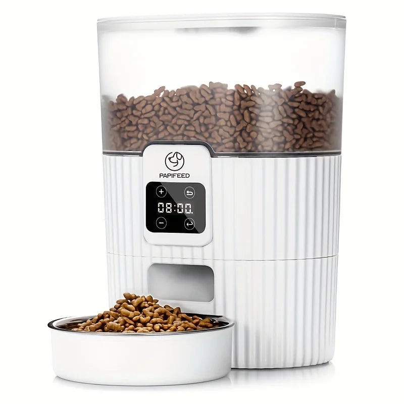 Cat automatic feeder dog fixed feeding machine cat food dog food wifi remote smart cat pet food dispenser