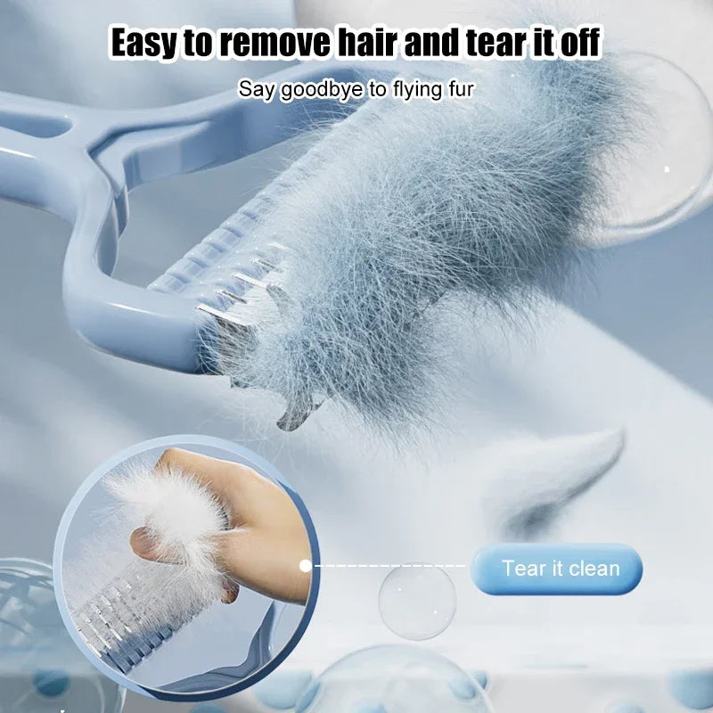 Pet Comb Knot Shedding Tools Double Removal Grooming Brush Cat Fur Cutter Dog sided Hair Pets