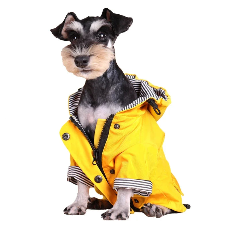 Waterproof Large Dog Raincoat Windproof Pet Jacket Winter Warm Coat for All Breeds Labrador French Bulldog Dog Clothes