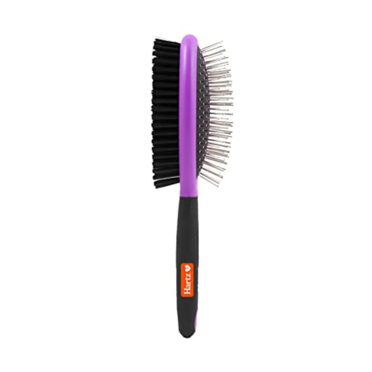 Groomer's Best Combo Dog Brush MultiColored for Effective Shedding Control and Gentle Skin Massage in Daily Grooming Routine Id