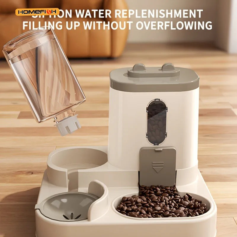 2 in 1 Cat, Dog Automatic Food and Water Dispenser