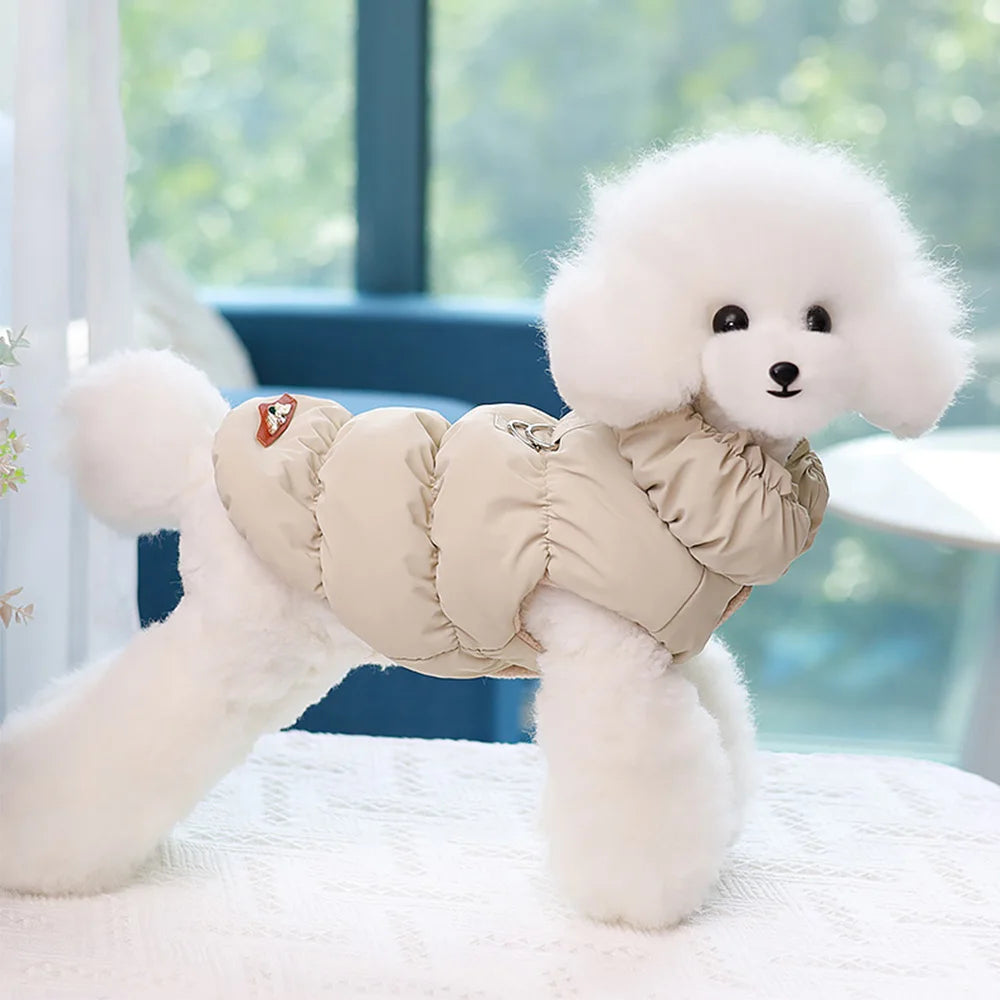 Soft Warm Dog Clothes Winter Padded Puppy Cat