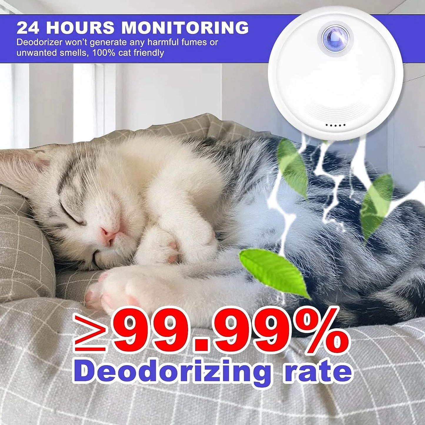Purifier: Smart Cat and Dog Odor Purifier