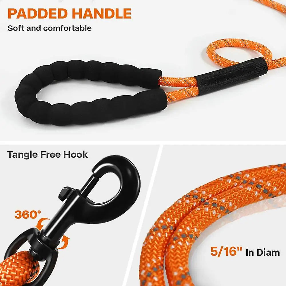 Dog Leash Reflective Long Lead Training Tracking Line