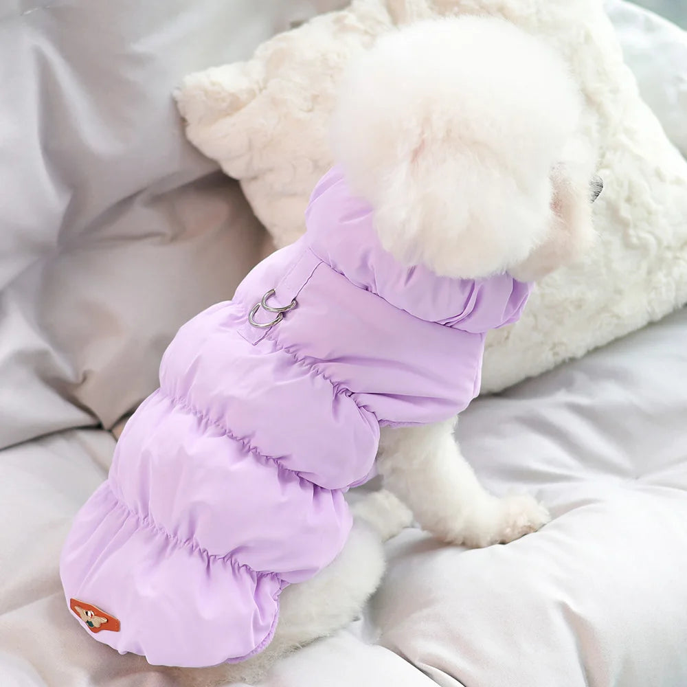 Soft Warm Dog Clothes Winter Padded Puppy Cat