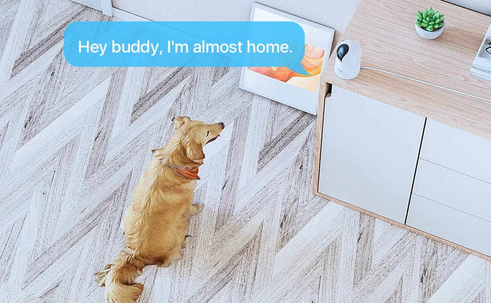ZOSI C518 Indoor Pan/Tilt Smart Security IP Camera 2K 360° Pet Monitor AI Tracking 2.4G/5G WiFi Surveillance Camera