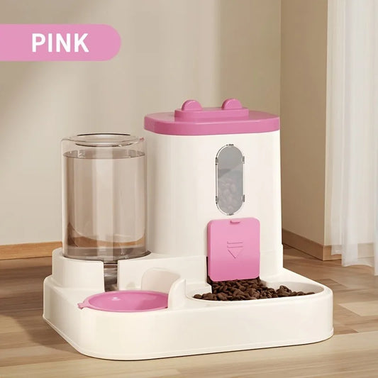 2 in 1 Cat, Dog Automatic Food and Water Dispenser