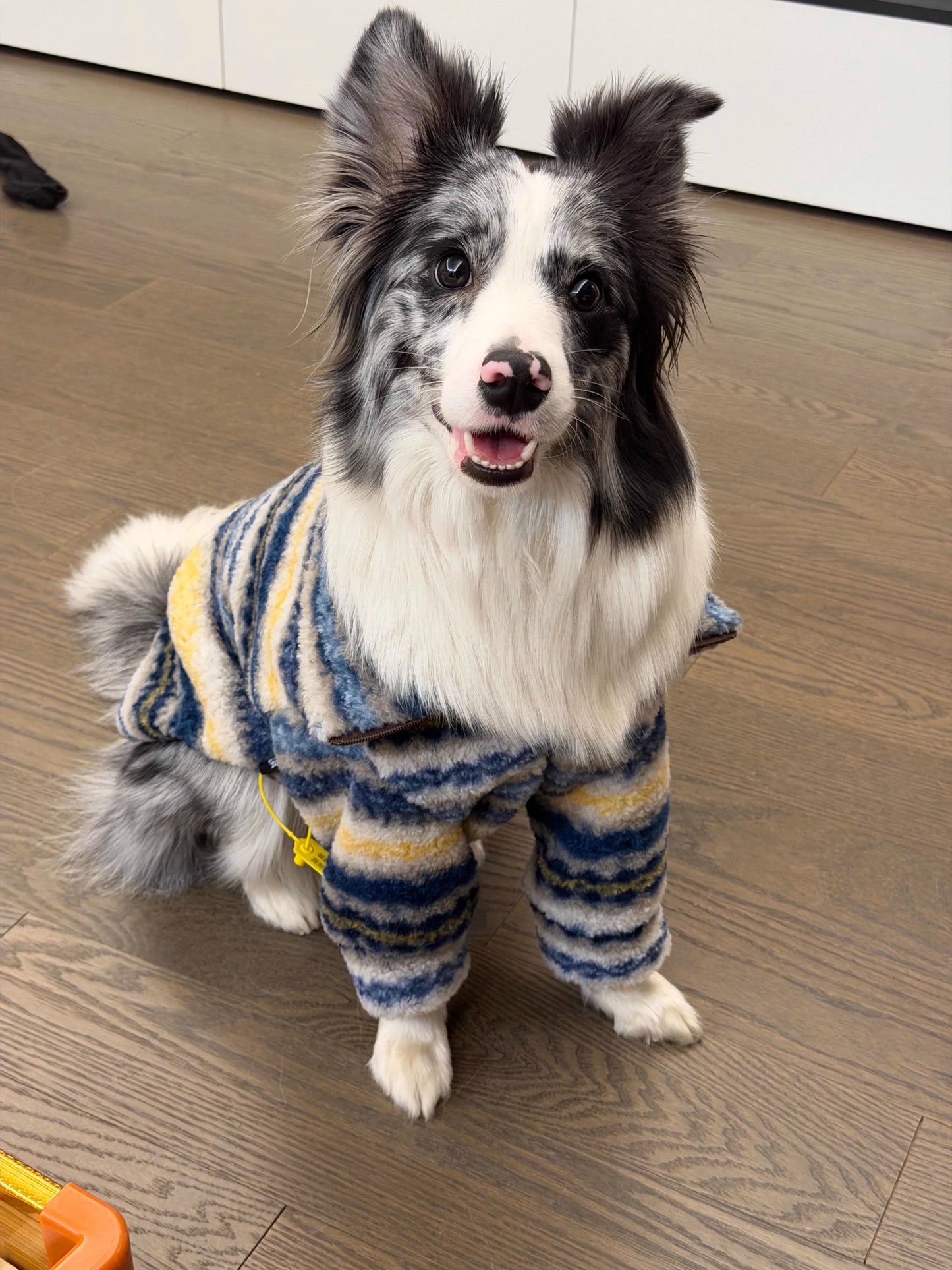 Turtleneck Dog Sweater for Medium Large Dogs, Thick Thermal Fleece Cold Weather Coats with Half Zipper Jumper Winter Pet Clothes