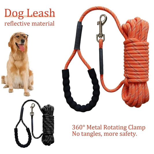 Dog Leash Reflective Long Lead Training Tracking Line