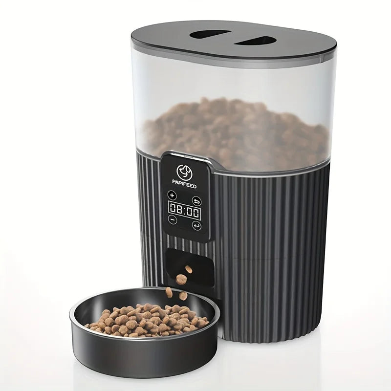 Cat automatic feeder dog fixed feeding machine cat food dog food wifi remote smart cat pet food dispenser